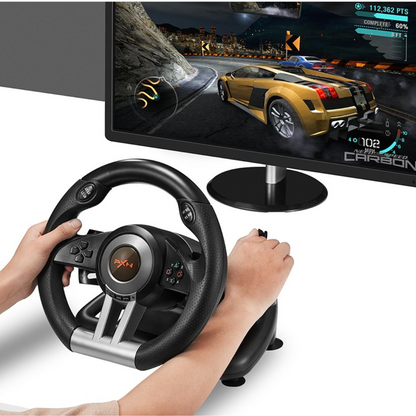 🕹️ Volante Gamer Pedales + Palanca PXN 🎮 😎