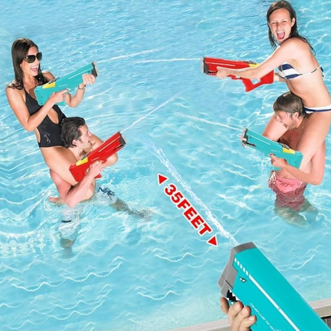 Pistola Lanza Agua Eléctrica Blaster Gun ™