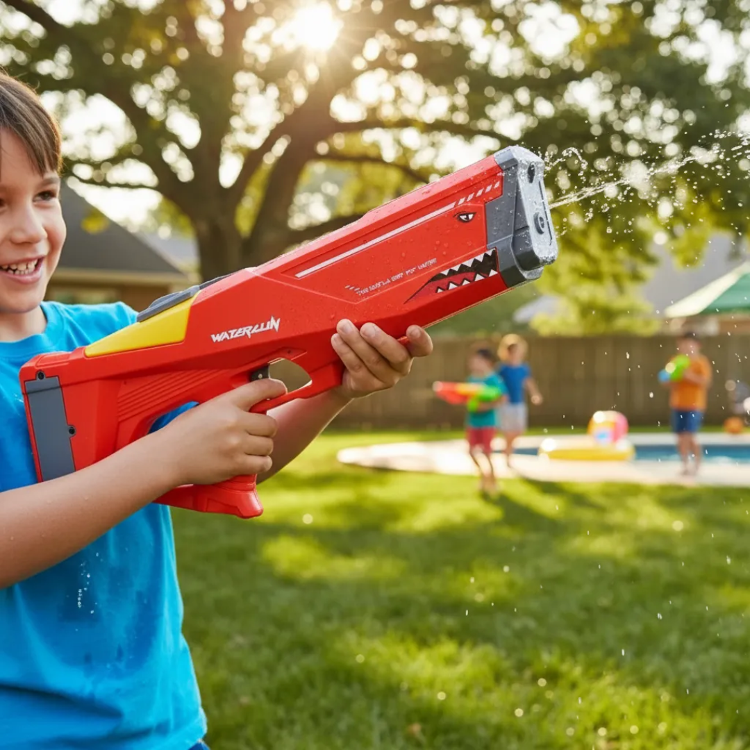 Pistola Lanza Agua Eléctrica Blaster Gun ™