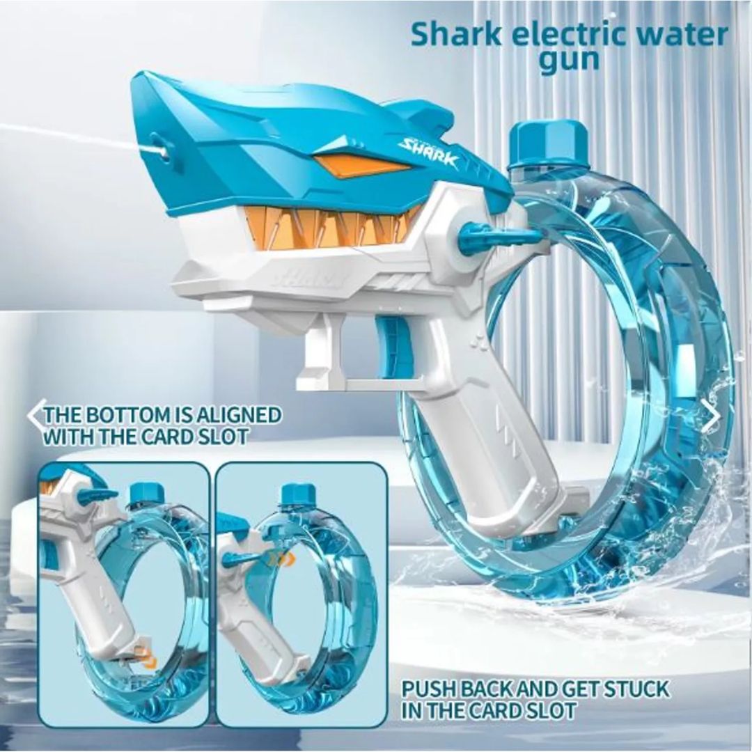 Pistola Lanza Agua Eléctrica Shark  ™