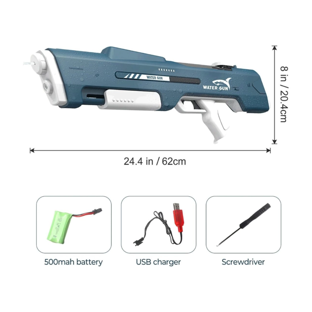 Pistola Lanza Agua Eléctrica Water Gun ™